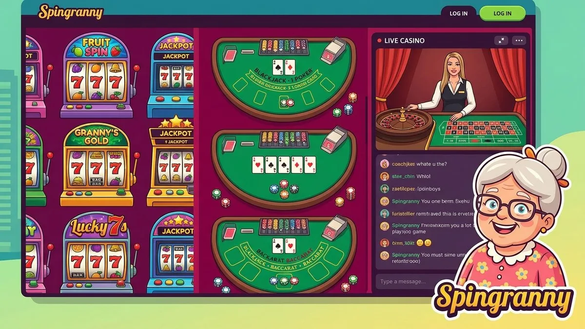 Hry ve Spingranny Casino